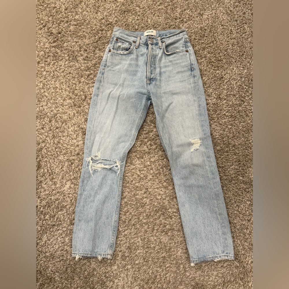 Agolde Light Blue Denim Jeans